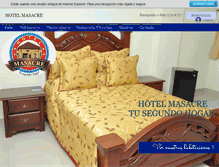 Tablet Screenshot of hotelmasacredr.com